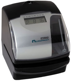Acroprint ES900 ELECTRONIC TIME CLOCK