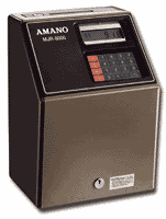 Amano MJR-8000 Computerized Calculating Time Recorder