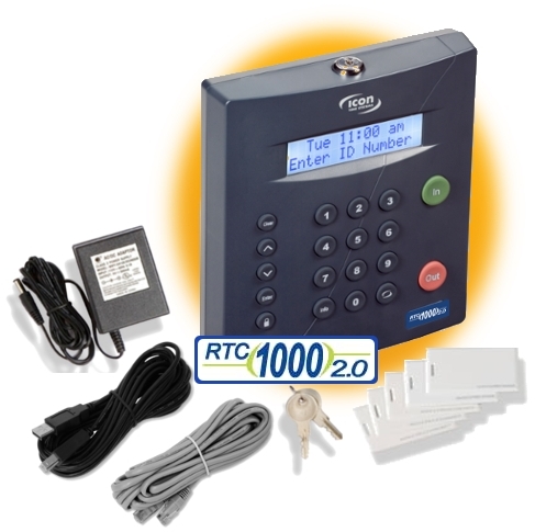 Icon RTC-1000 2.5 TIME CLOCK SYSTEM